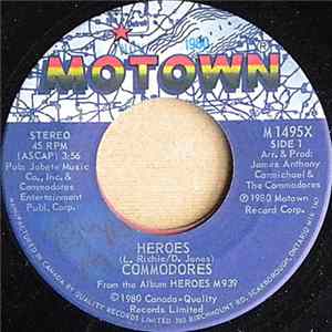 Commodores - Heroes / Funky Situation mp3