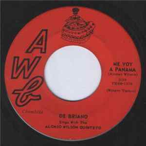 De Briano Sings With The Alonso Wilson Quinteto - Me Voy A Panama mp3
