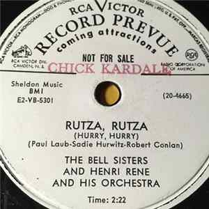 The Bell Sisters - Rutza, Rutza / Boo-Hoo mp3