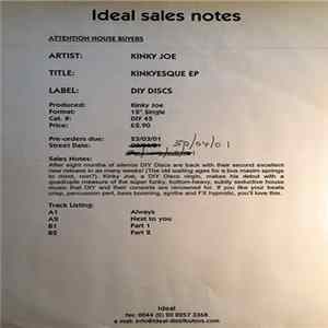 Kinky Joe - Kinkyesque EP mp3