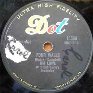 Jim Lowe - Four Walls / Talkin' To The Blues mp3