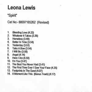 Leona Lewis - Spirit mp3