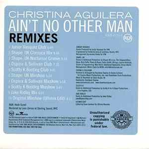Christina Aguilera - Ain't No Other Man (Remixes) mp3