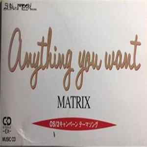 Matrix - Anything You Want mp3