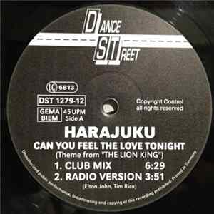 Harajuku - Can You Feel The Love Tonight mp3