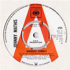 Johnny Mathis - Midnight Cowboy / We mp3