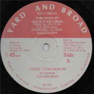 Culture Dean - Come Tomorrow mp3