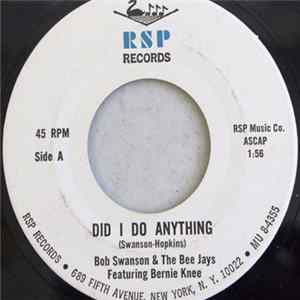 Bob Swanson & The Bee Jays - Did I Do Anything mp3