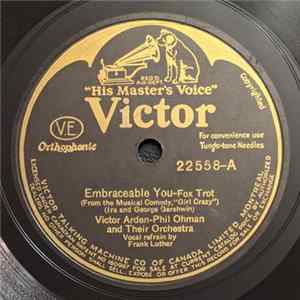 Victor Arden, Phil Ohman And Their Orchestra - Embraceable You / I Got Rhythm mp3