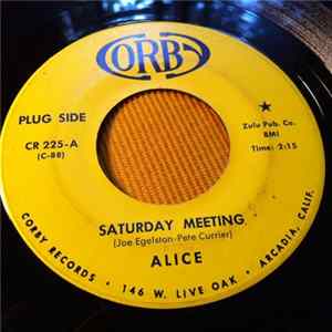 Alice - Saturday Meeting mp3