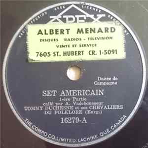 Tommy Duchesne - Tommy Duchesne et ses Chevaliers Du Folklore - Set Americain mp3