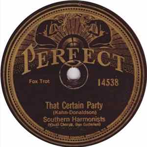 Southern Harmonists / Sam Lanin And His Orchestra - That Certain Party / Spanish Shawl mp3