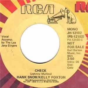 Hank Snow, Kelly Foxton - Check mp3