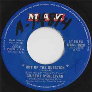 Gilbert O'Sullivan - Out Of The Question / Everybody Knows mp3