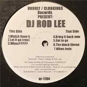 DJ Rod Lee - Watch Them H____. mp3