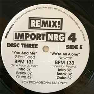 Various - Remix! Import/NRG Series Volume 4 mp3