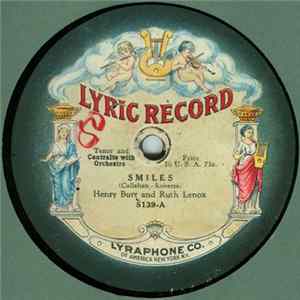 Henry Burr And Ruth Lenox - Smiles / When You Come Back mp3