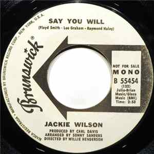 Jackie Wilson - Say You Will mp3