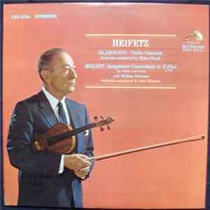 Glazounov, Mozart, Jascha Heifetz, Walter Hendl, William Primrose, Izler Solomon - GLAZOUNOV: Violin Concerto / MOZART: Symphonie Concertante in E-Flat (K. 364) for Violin and Viola mp3