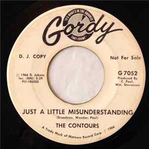The Contours - Just A Little Misunderstanding mp3