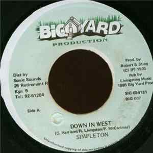 Simpleton - Down In West mp3