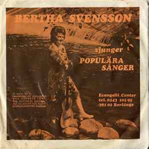 Bertha Svensson - Populära Sånger mp3