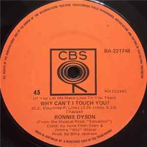 Ronnie Dyson - (If You Let Me Make Love To You Then) Why Can't I Touch You? mp3